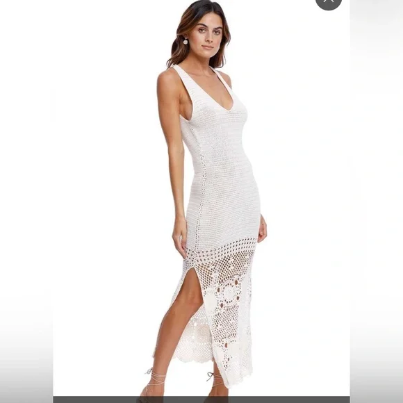 Spell & The Gypsy size SMALL Let The Sunshine In crochet long dress Spell & The Gypsy size SMALL Let The Sunshine In crochet long dress